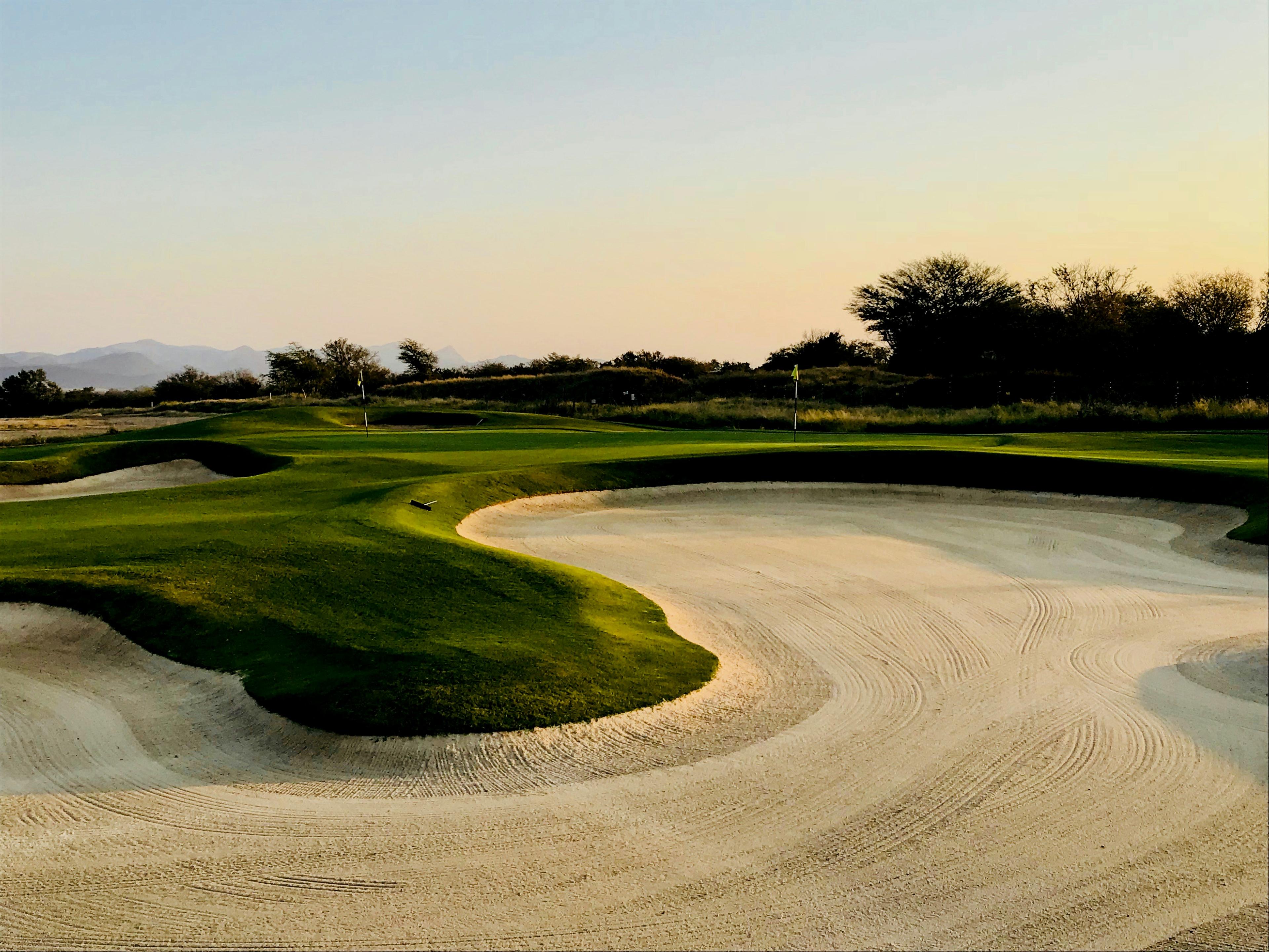 Golf course background